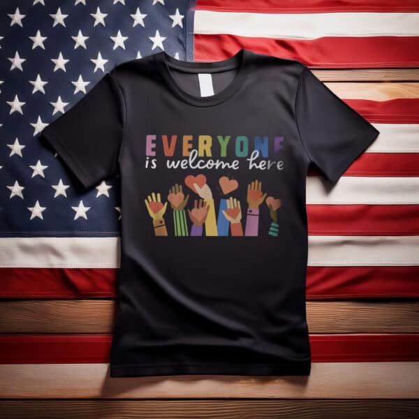 Everyone Is Welcome Here Shirt, LGBT Shirt