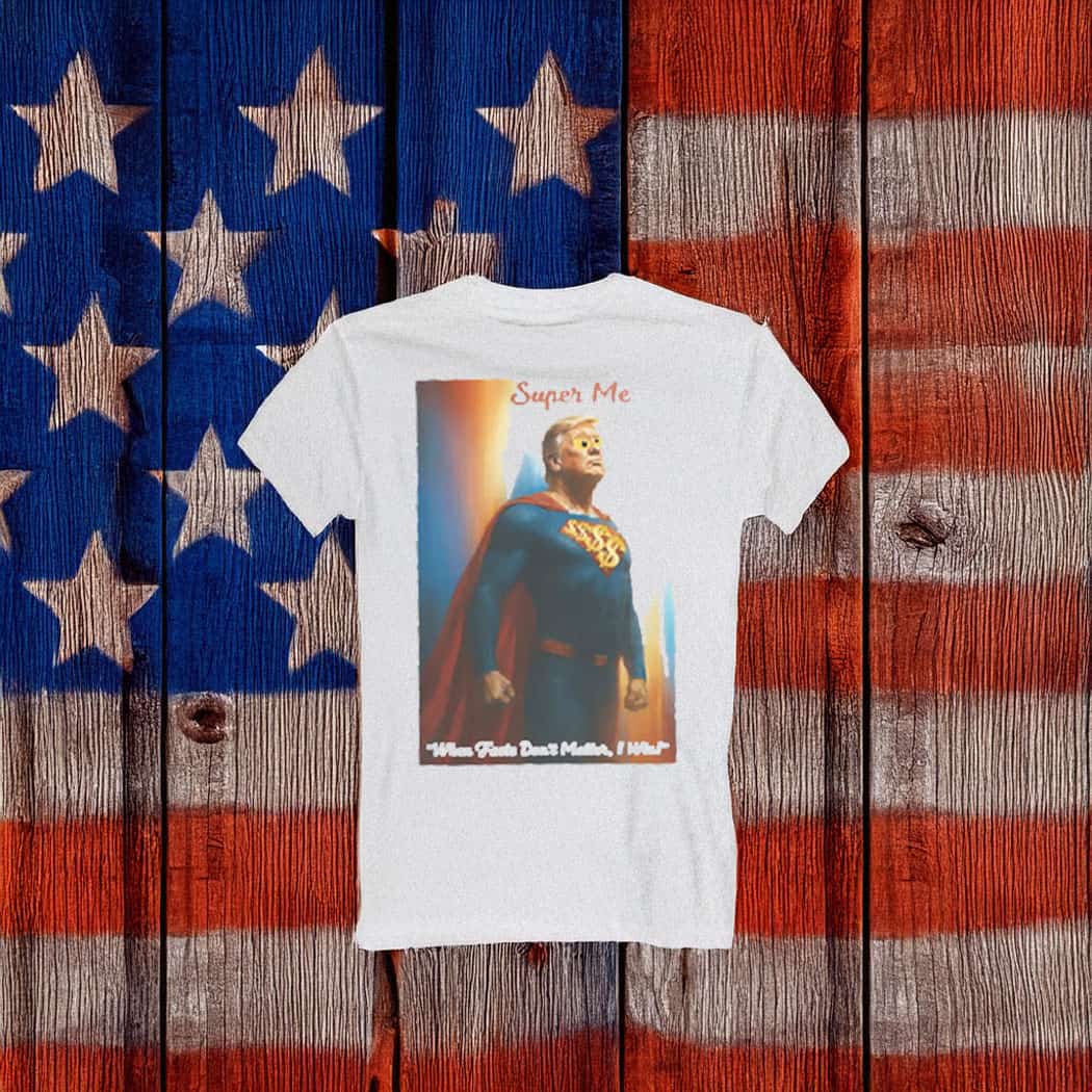 Funny Superhero Political Anti Trump Shirt