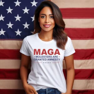MAGA Molesters Are Granted Amnesty Women T-Shirt
