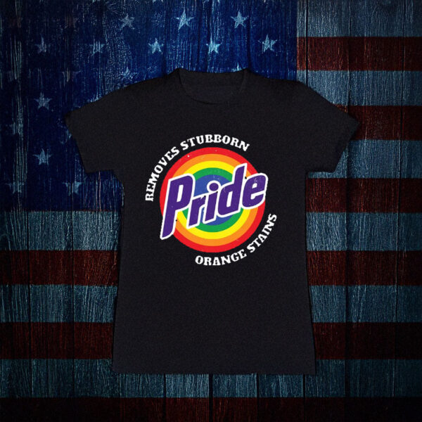 Pride Removes Stubborn Orange Stains Shirt