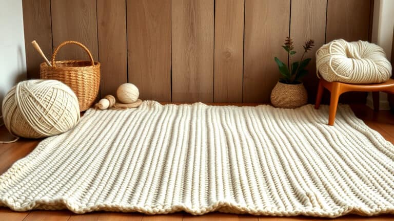 Knitting A Rug Patterns Free