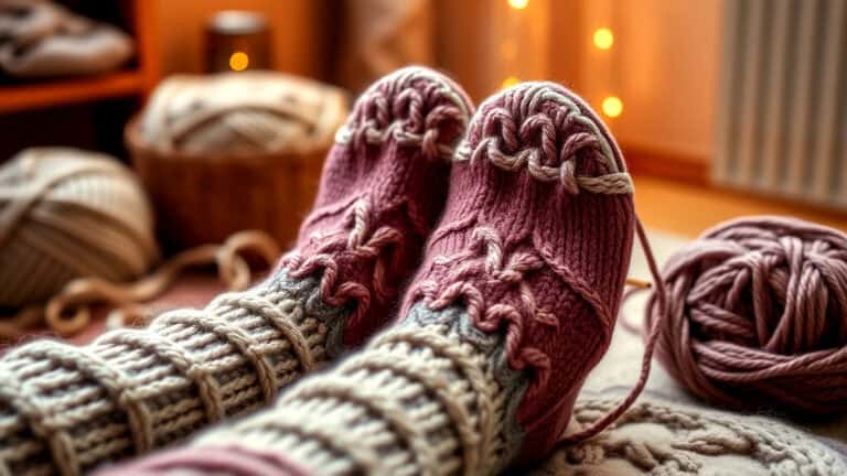 Free Knitting Patterns For Men’s Slippers