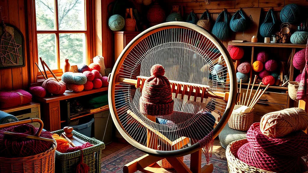 Free Loom Knitting Hat Patterns