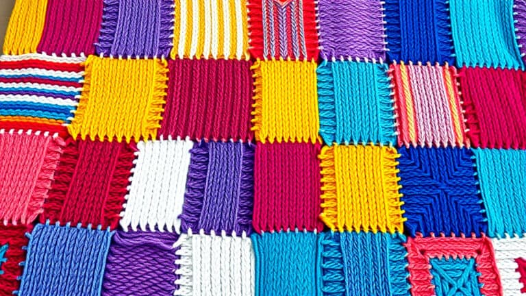 Block Knitting Patterns For Blankets