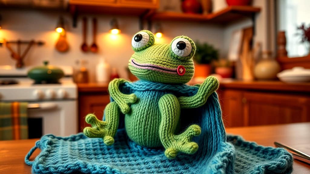 Quick Frog Washcloth Guide