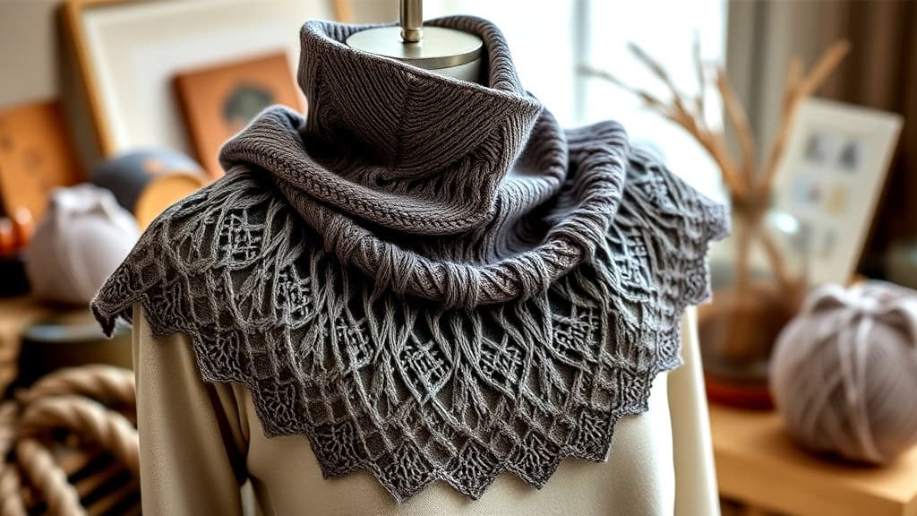 Mastering the Gothic Lace Cowl