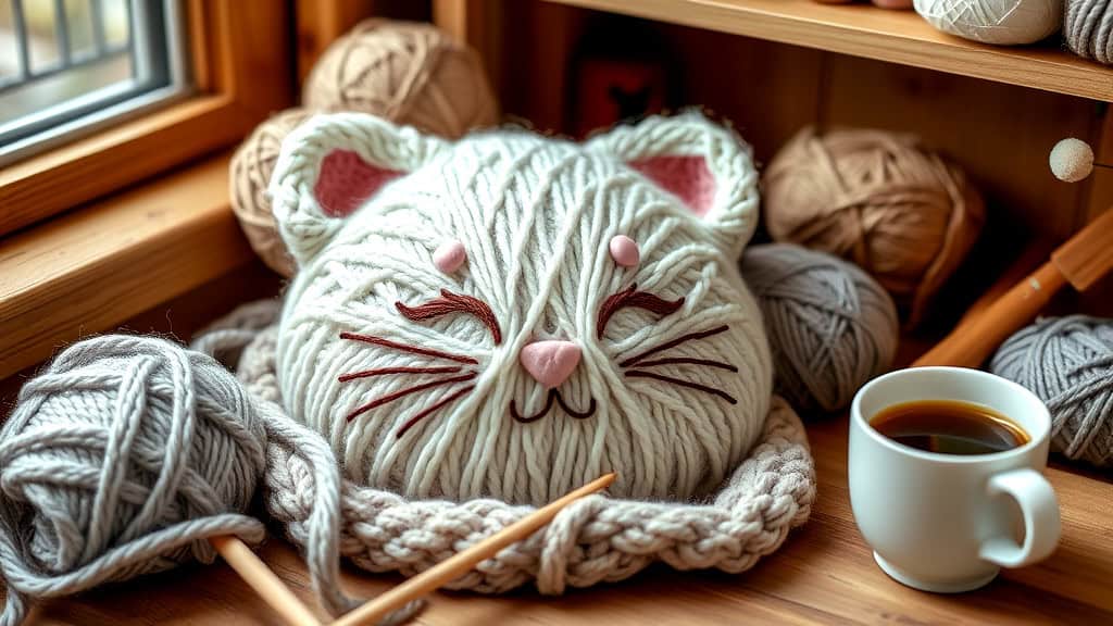 Easy Cat Face Scrubby