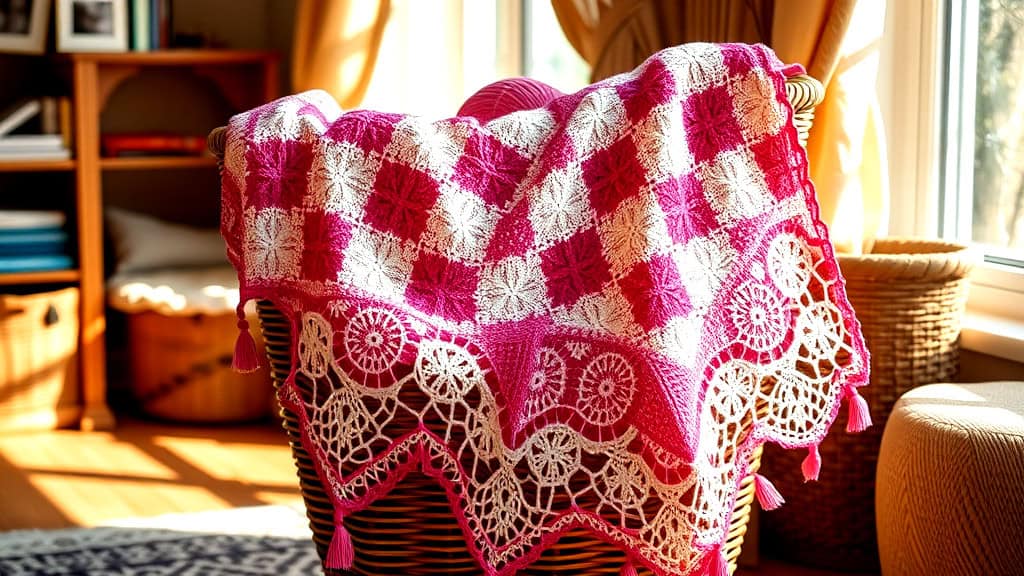 Exploring the Checkerboard Lace Scarf