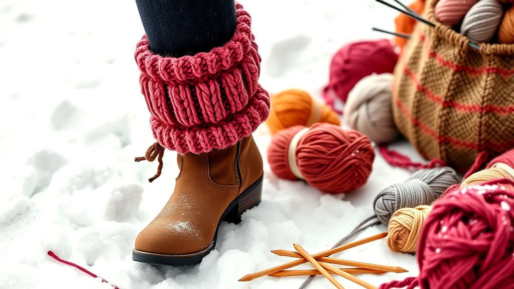 Beginner's Guide to Knitting Boot Cuffs