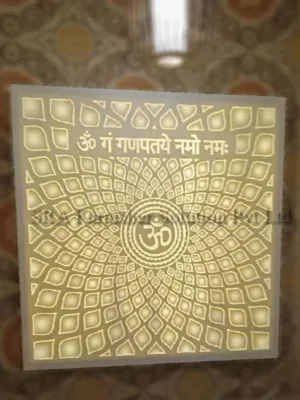 Corian 3D OM Backlit Panel