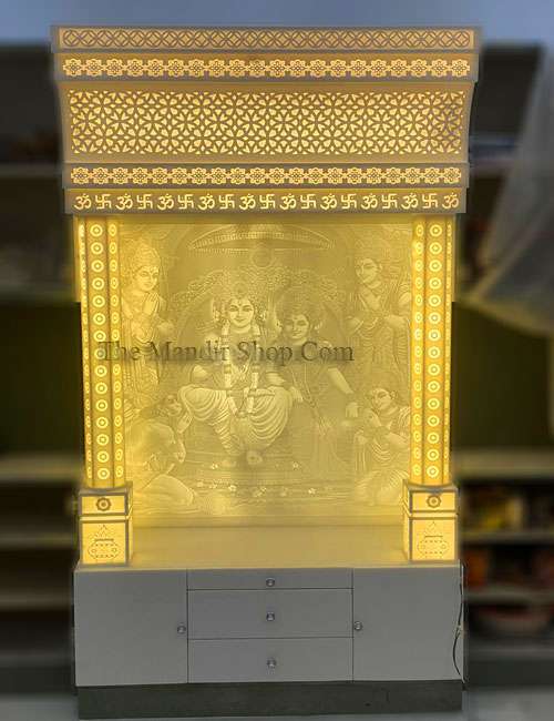 Ram Darbar Temple in Corian Solid Surface