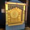 Corian Designer Mandir with Backlit