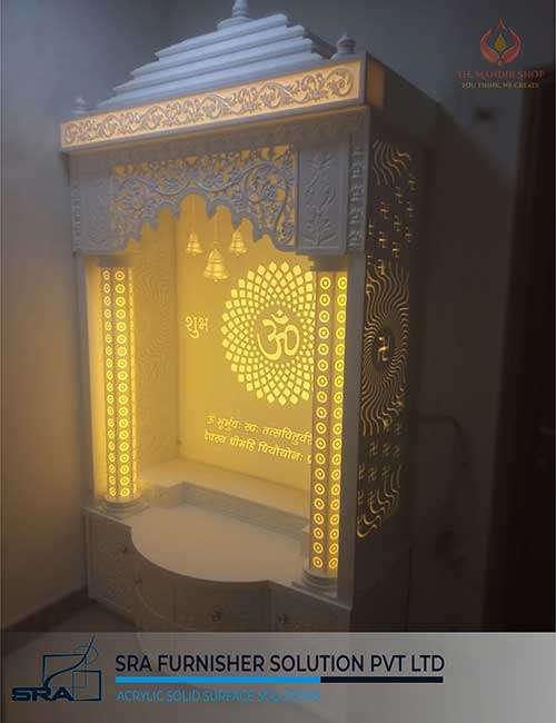 Corian Mandir with Gumbat