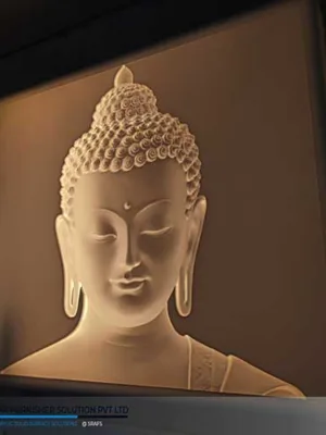 Lord Buddha Backlit Panel