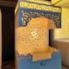 Om Small Corian Mandir with Tray and Drawer