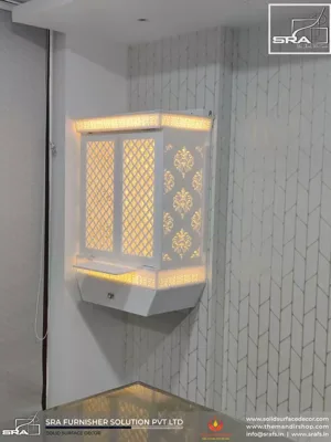 Corian Temple With Shutter Design