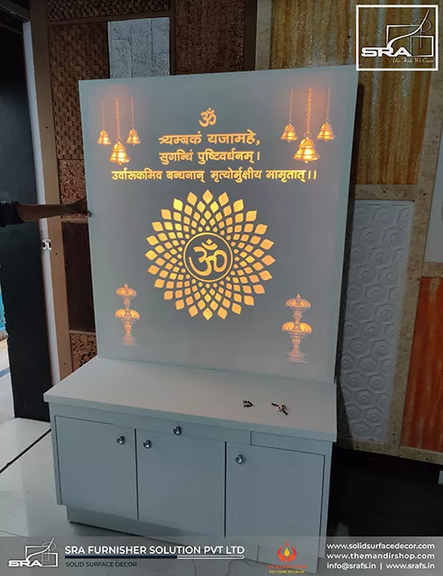 Mahamrityunjay Backlit Panel