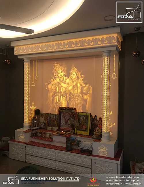 Radha Krishna Big Mandir In Corian