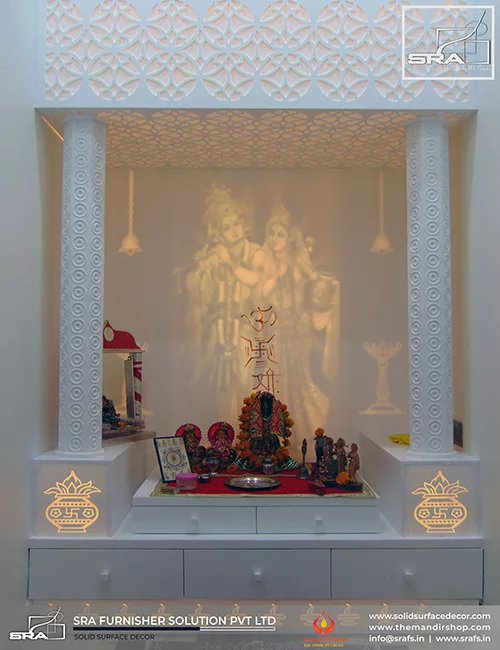 Radha Krishna Mandir Design For Home