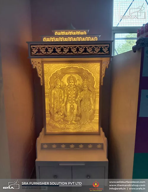 Ramdarbar Mandir Without Pillars