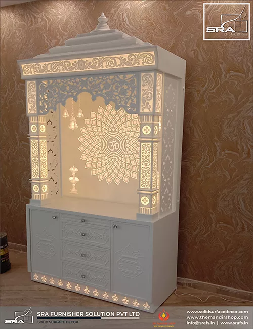 corian Temple with shikhar for home