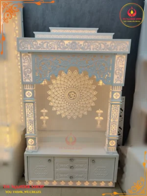 Compact Corian Temple for Apartments