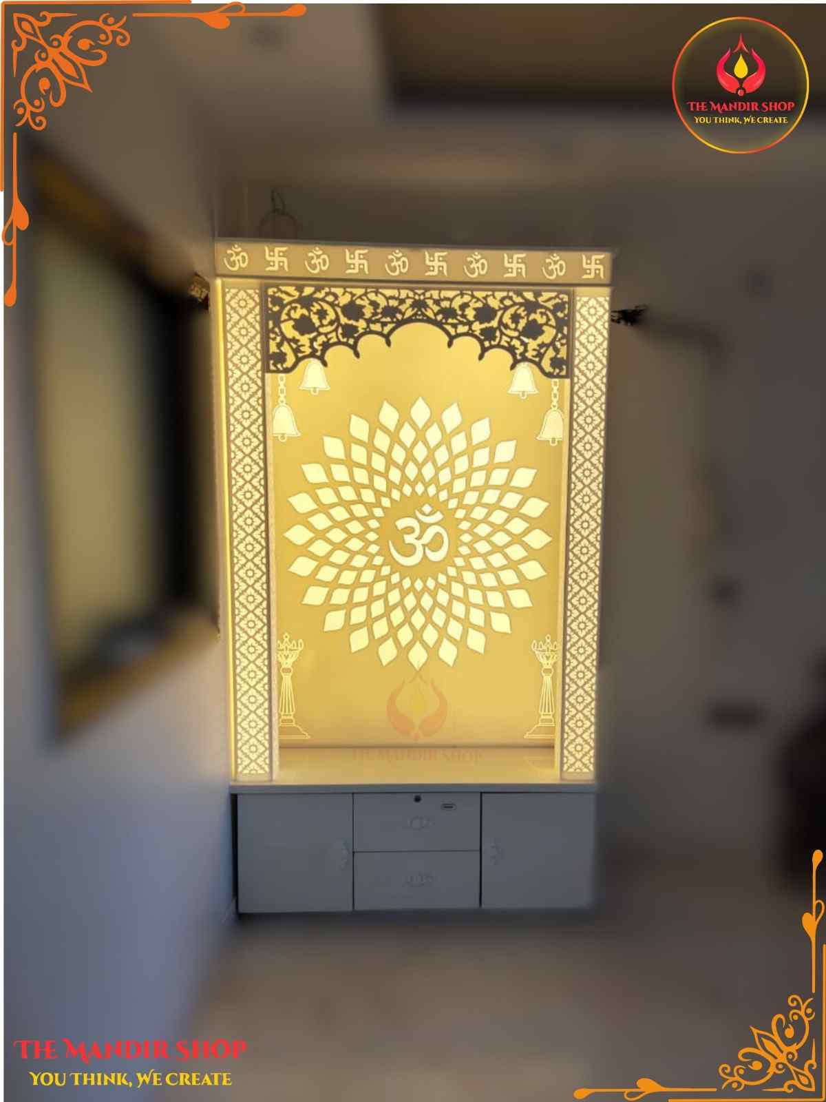 Premium Corian Temple for Modern Homes