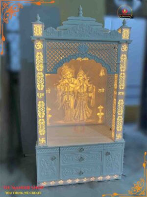 Radha-krishna Corian Puja Mandir
