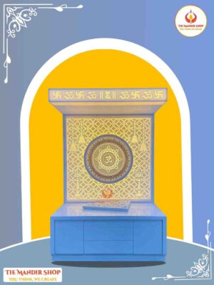 Beautiful Corian Om Mandir