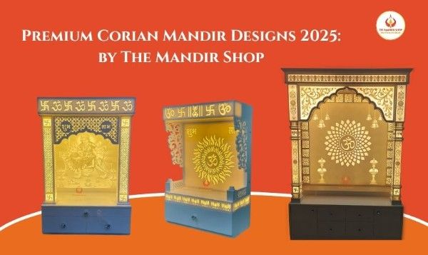 Read more about the article Premium Corian Mandir Designs 2025: by The Mandir Shop