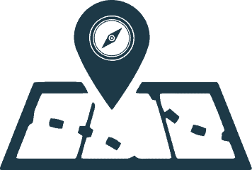 online diversity training with Nova's Compass eLearning map with location icon