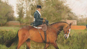 Dressage portrait