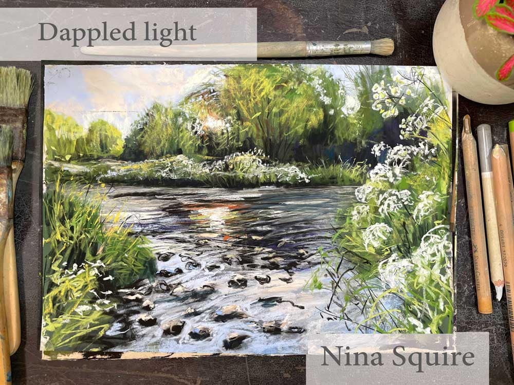 Soft pastel painting workshop with Nina Squire