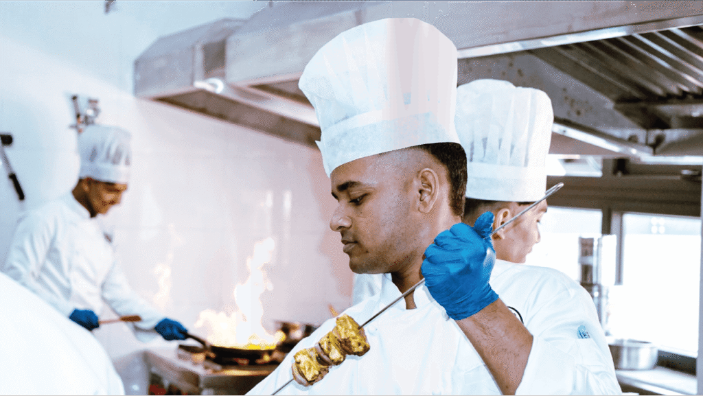 professional chefs at quad club