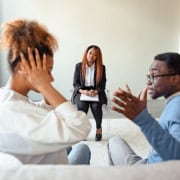 Young adult therapy session navigating life transitions in Sarasota FL