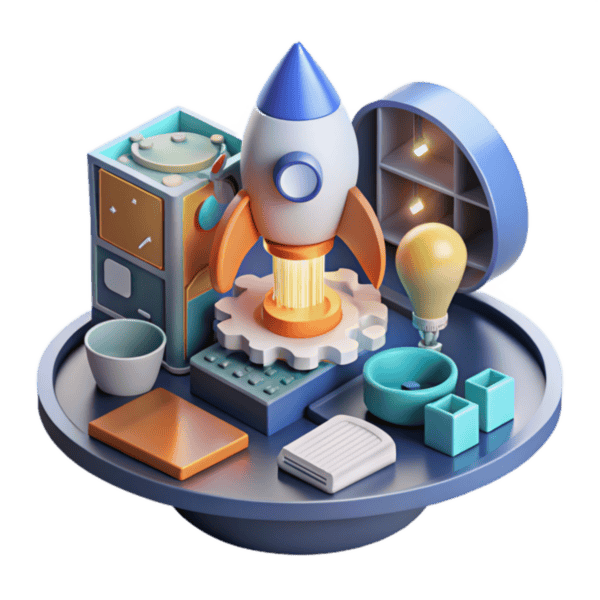 vecteezy_innovative-startup-launch-gear-up-for-growth_54585151