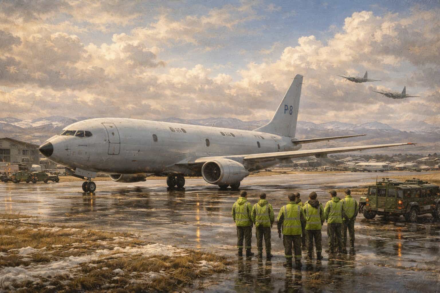 Arrival of the RAF’s First Poseidon MRA1
