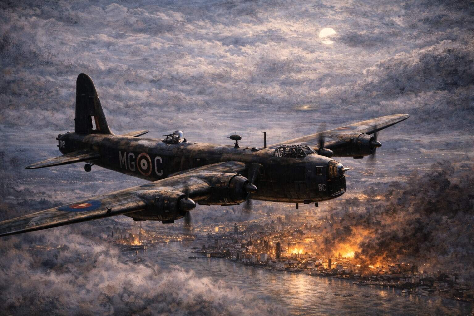 The RAF Short Stirling's First Combat Operation