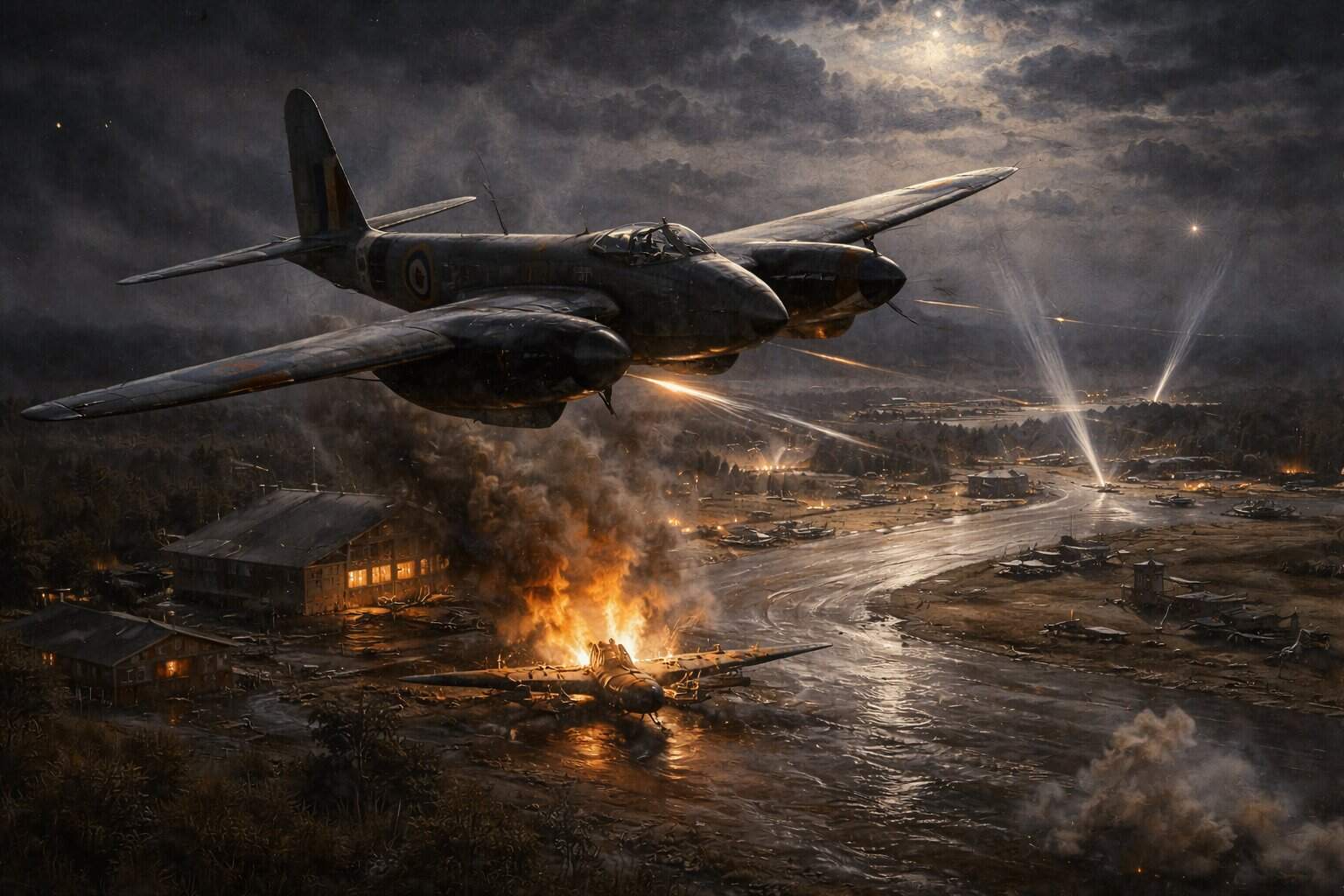 First Successful Intruder Operations by RAF Night Fighters