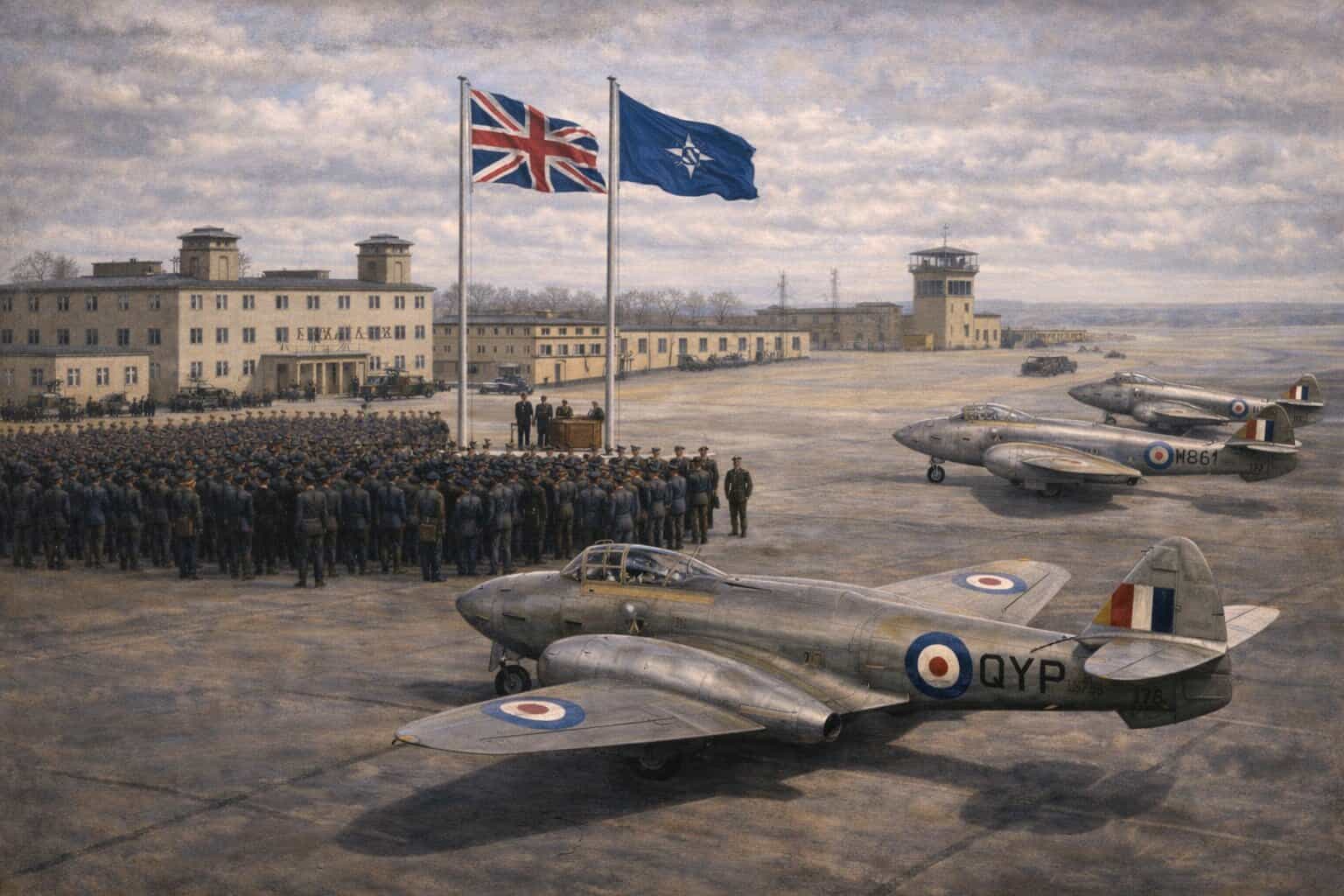 RAF Wildenrath Opens in the Federal Republic of Germany