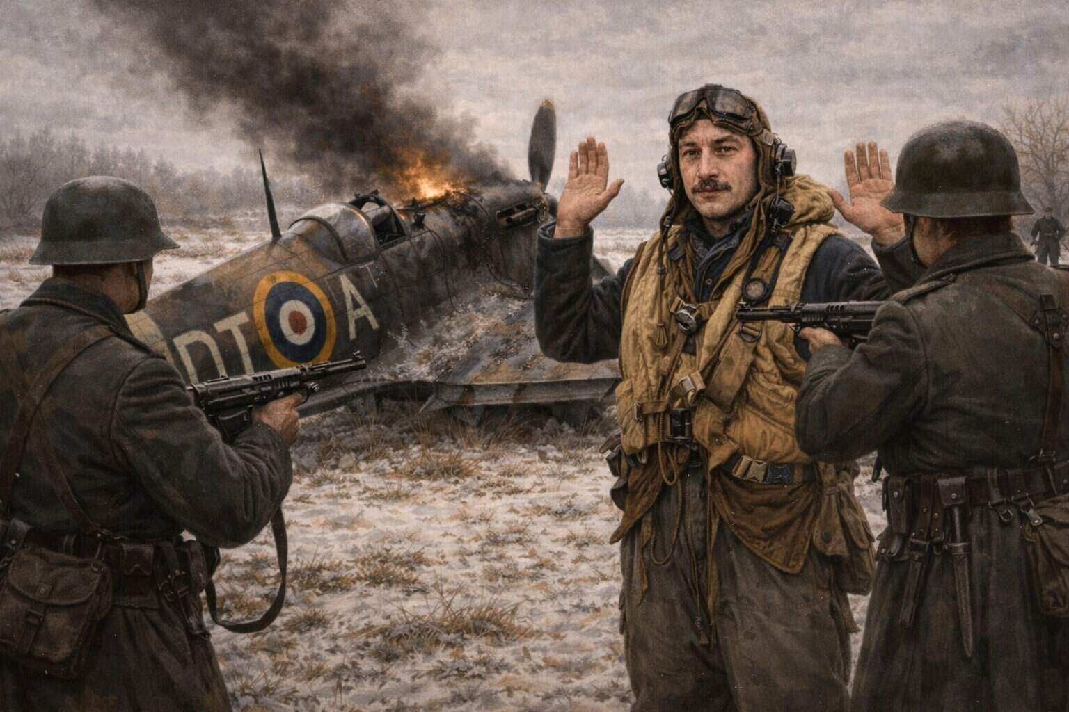 Wing Commander Robert Roland Stanford Tuck Shot Down