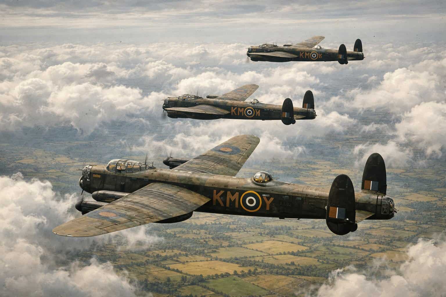 Avro Lancaster Enters RAF Operations with No. 44 Squadron