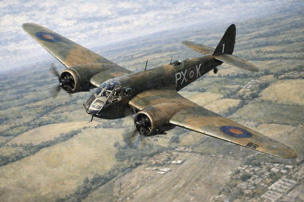 Bristol Blenheim RAF Bombing Strategy