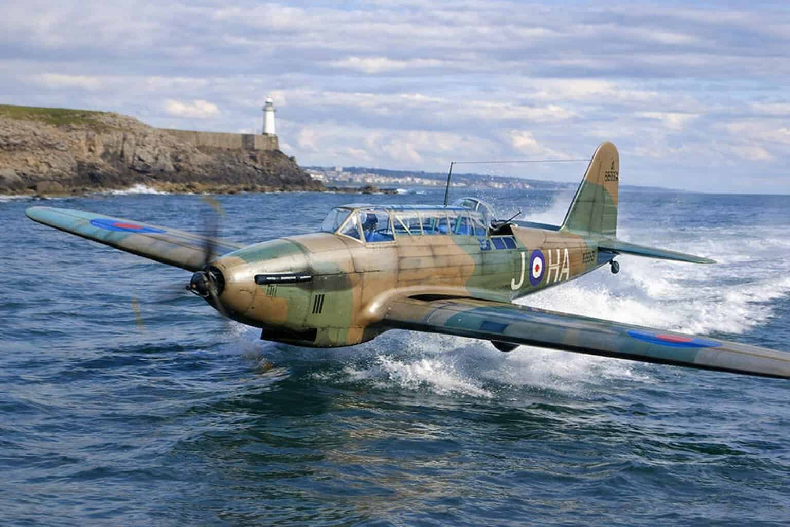 Fairey Battle L5019 Lost off Porthcawl in Training Crash