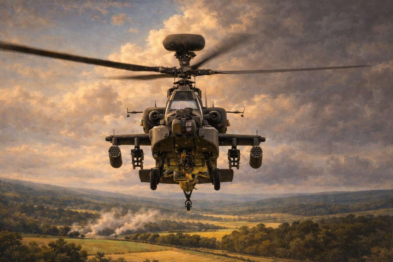 First Apache Delivered to the British Army Air Corps