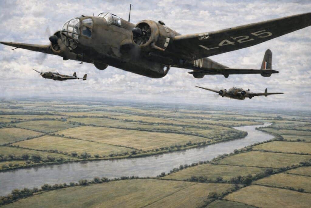 Handley Page Hampdens Daylight Bombing