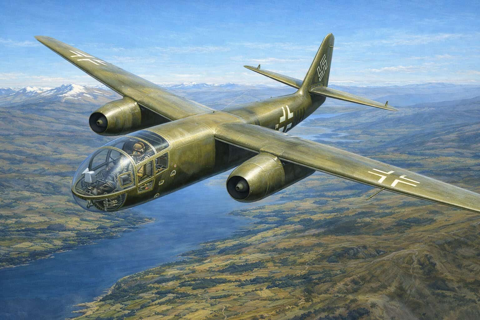 Last Luftwaffe Operation Over Britain by an Ar 234