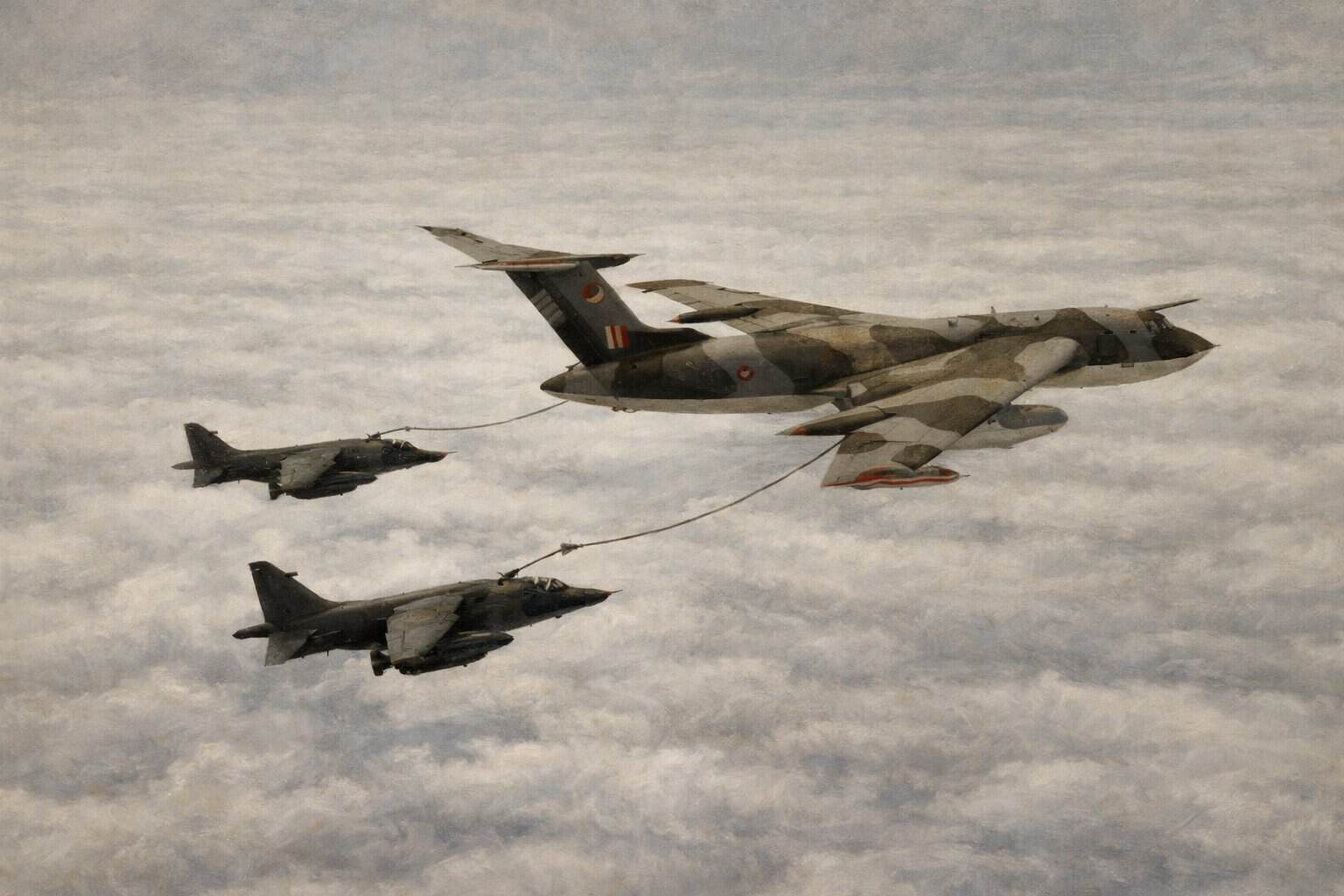 Victor Tankers Arrive at Ascension for Falklands Operations