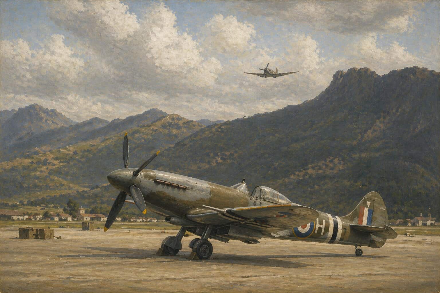28 Squadron Deploys Spitfires to Strengthen Hong Kong