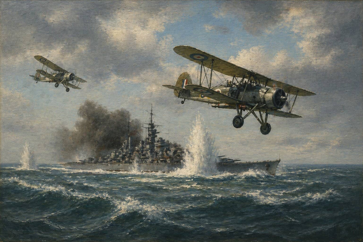 Bismarck Is Sunk as the Atlantic Breakout Ends in 1941